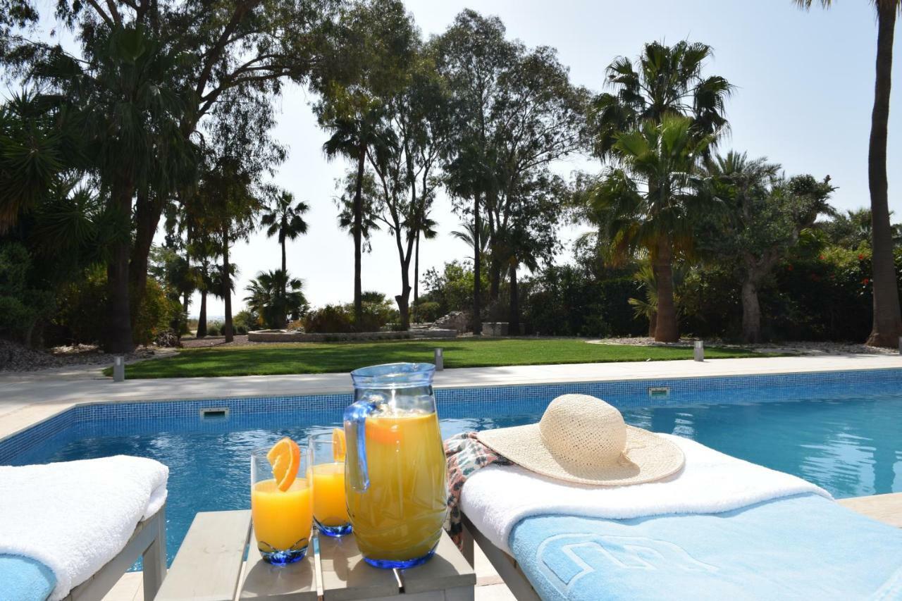Deluxe First Line Villa Perivolia Exterior foto