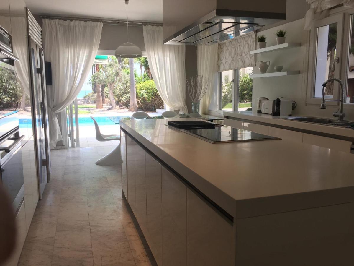 Deluxe First Line Villa Perivolia Exterior foto